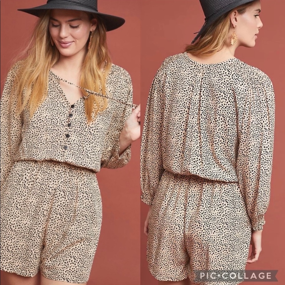 Beachgold Romper for Anthropologie